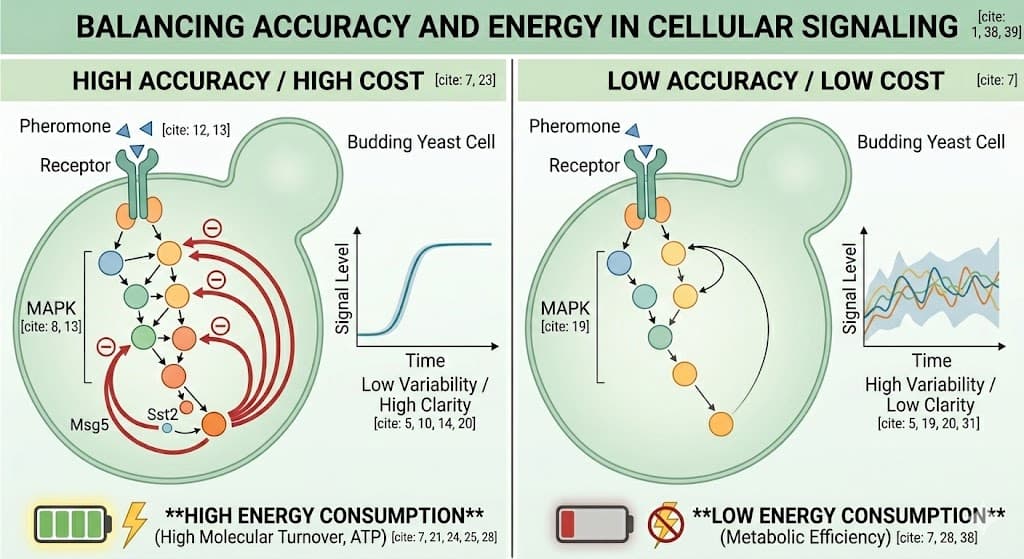 Balancing Accuracy and Energy in Cellular Signalling: How MAPK Cascades Are Optimized for Real Biological Constraints