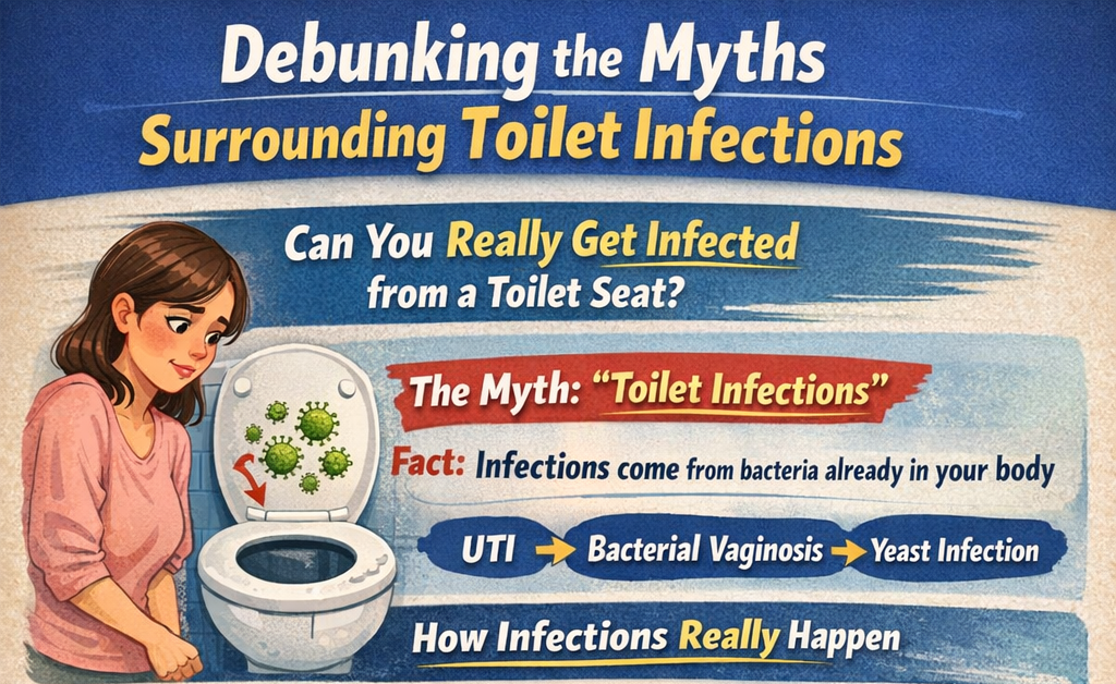 Debunking the myths surrounding toilet infections