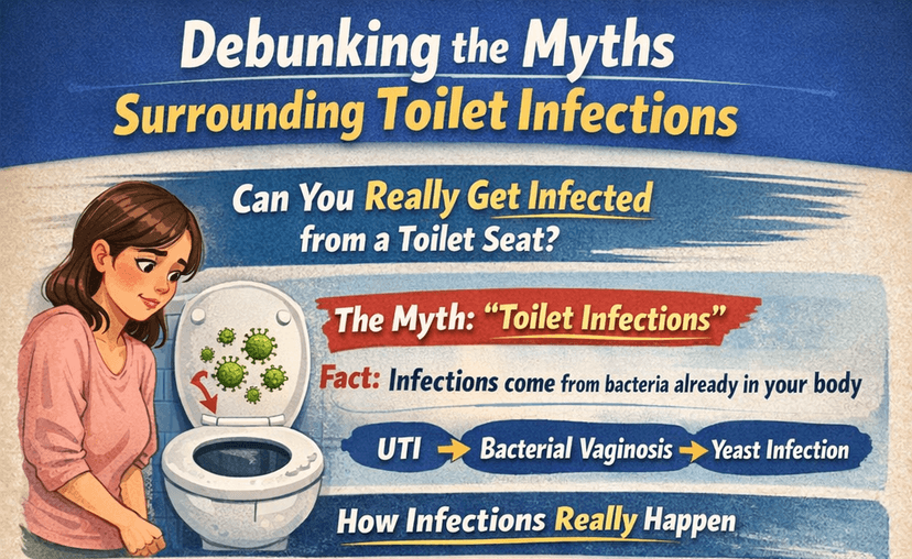 Debunking the myths surrounding toilet infections