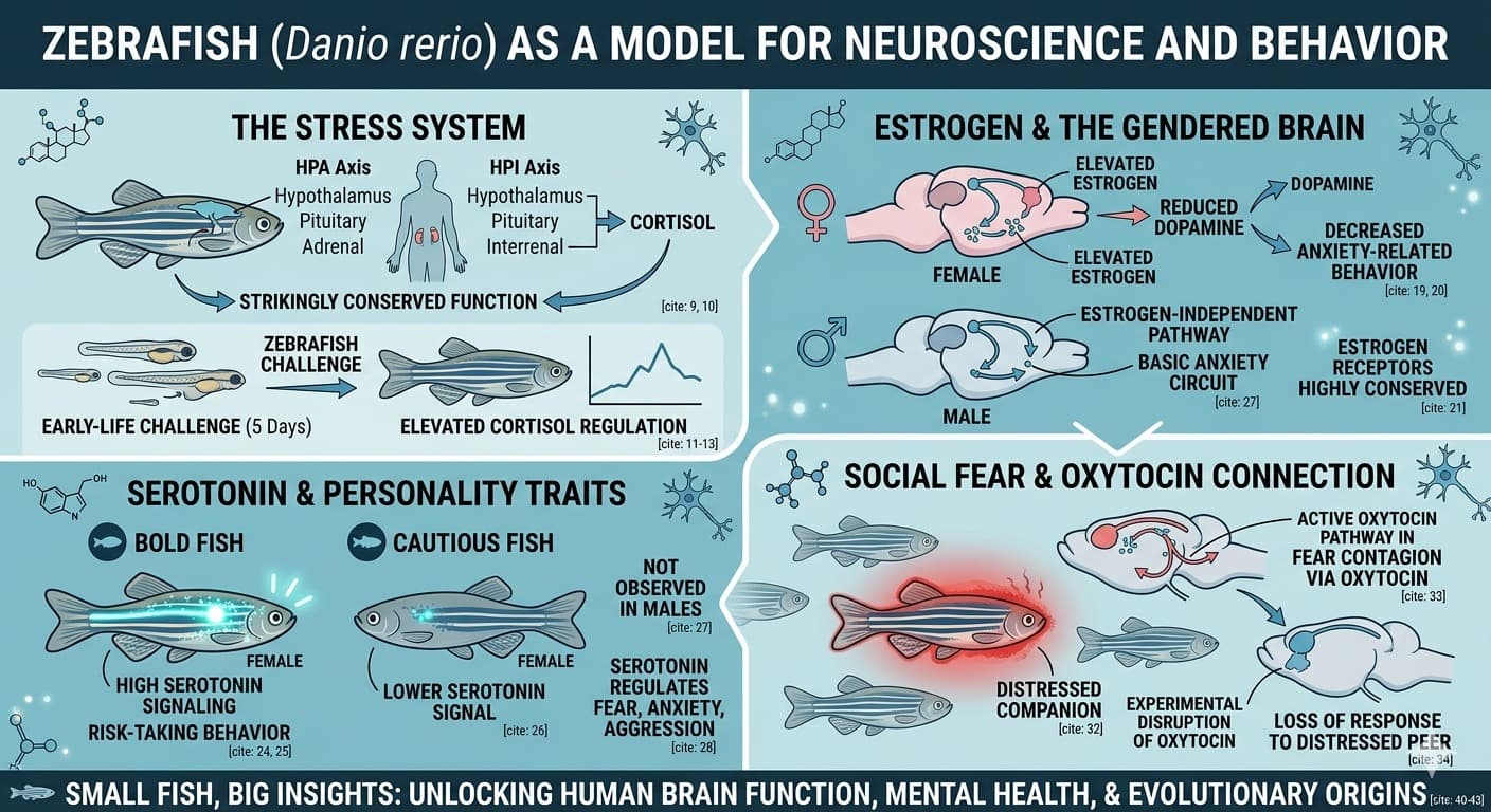 Hormones, Neurons, and Behavior: Lessons from the Zebrafish Brain