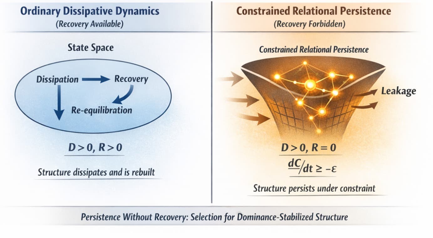 Interior Relational Persistence: A Constraint Conjecture for Black Hole Interior Dynamics