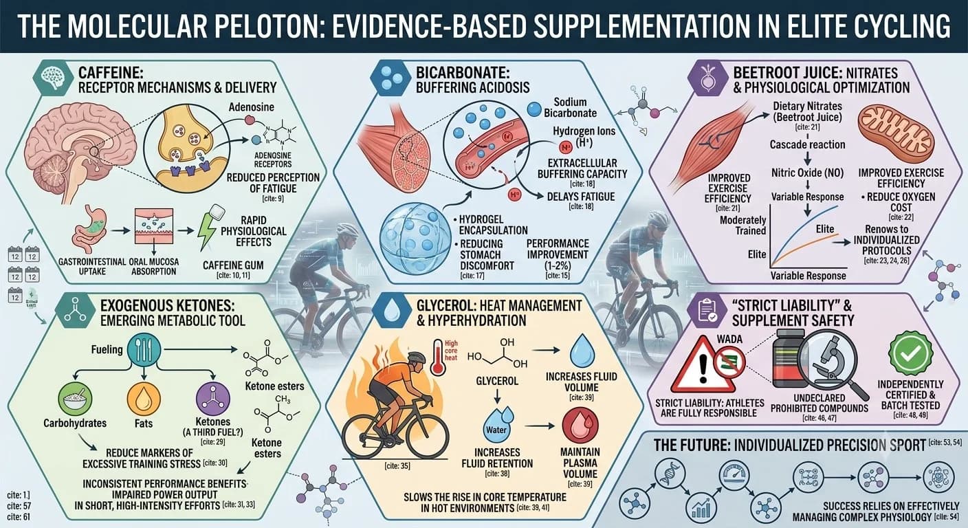 The Molecular Peloton: Evidence-Based Supplementation and the Ergogenic Windows of Elite Performance