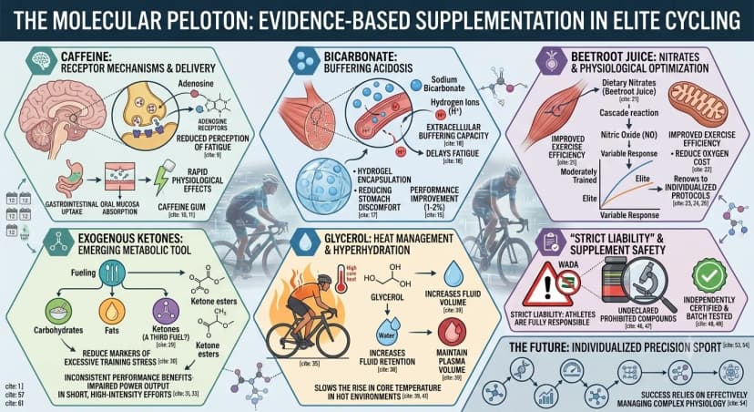The Molecular Peloton: Evidence-Based Supplementation and the Ergogenic Windows of Elite Performance