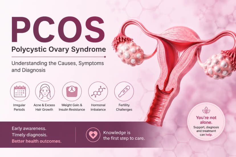 Polycystic Ovary Syndrome (PCOS): Causes, Symptoms, and Diagnosis