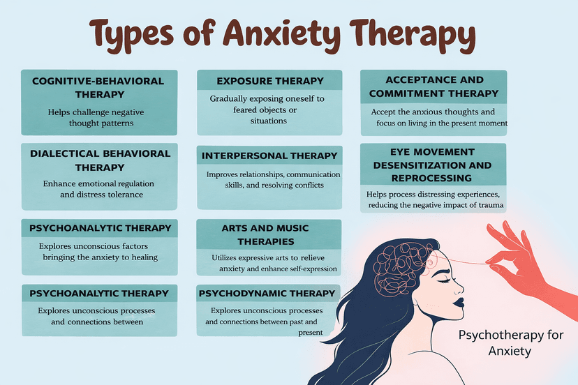 Psychotherapy Options for Anxiety