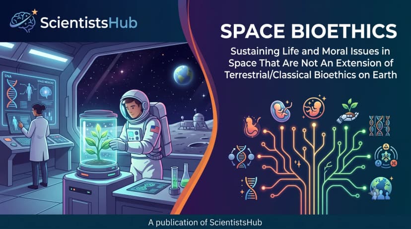 Space bioethics: Sustaining life and moral issues in space that are not an extension of terrestrial/classical bioethics on Earth