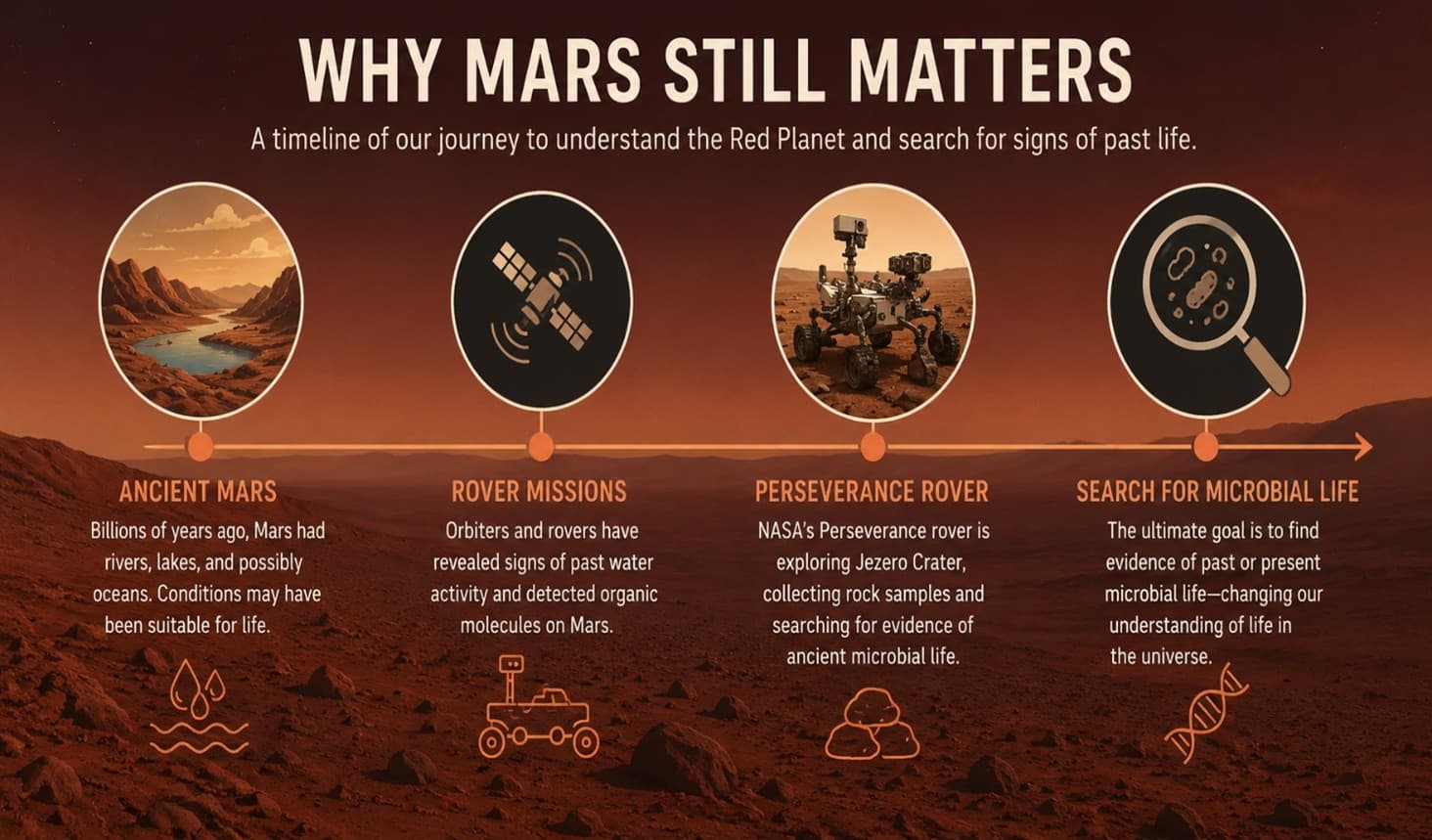 Why Mars Still Matters: A Timeline of Humanity’s Search for Life on the Red Planet